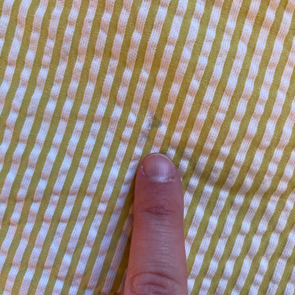 J.Crew Yellow Seersucker Textured Cotton Shorts - Picture 8 of 8